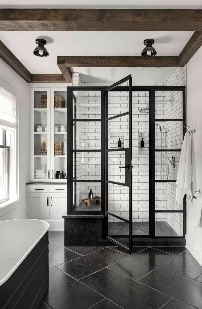 industrial bathroom remodel