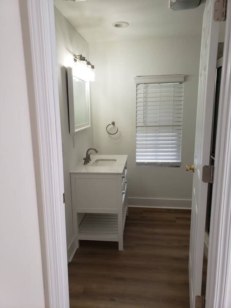 bathroom remodel