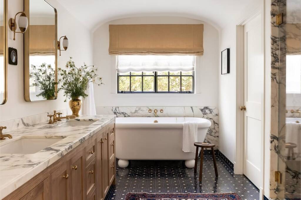 farmhouse bathroom remodel