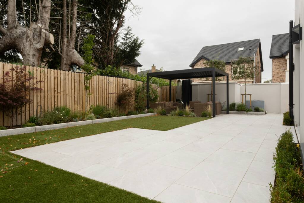 covered backyard