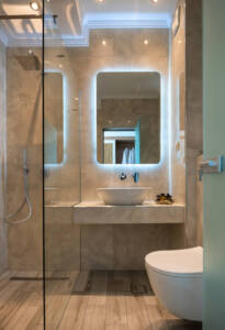 modern inspired bathroom