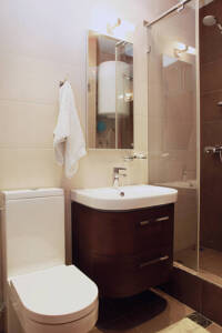 small inspired bathroom